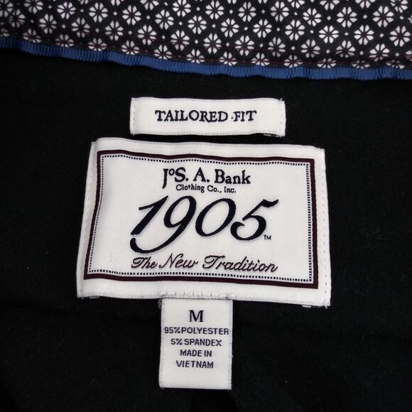 Jos. A. Bank Shirt/Jacket Mens Size M Red Plaid Snap Button Up Long Sleeve Heavy - Picture 4 of 6